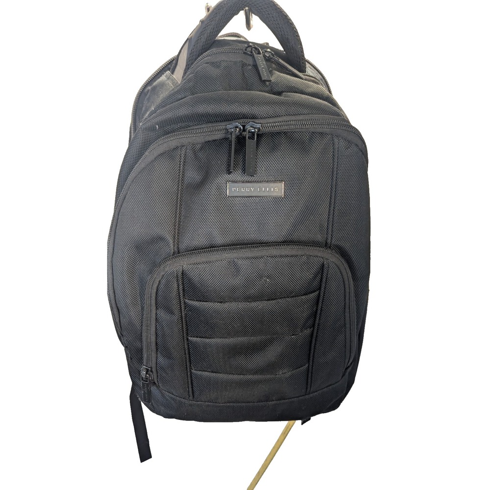 Perry‎ Ellis Backpack Men's Designer Business Laptop  Tablet Multi Pocket